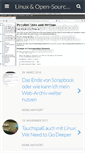 Mobile Screenshot of linux-redaktion.com